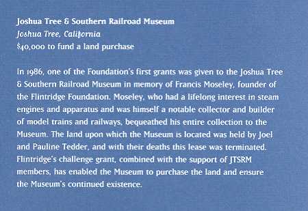 Flintridge foundation report.